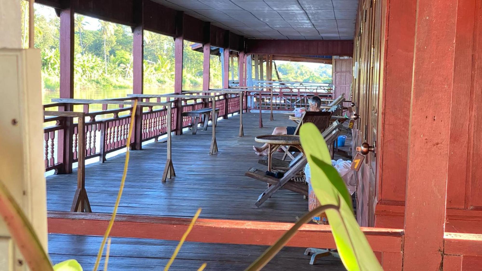 Souksanh River Bungalow Muang Khong Экстерьер фото