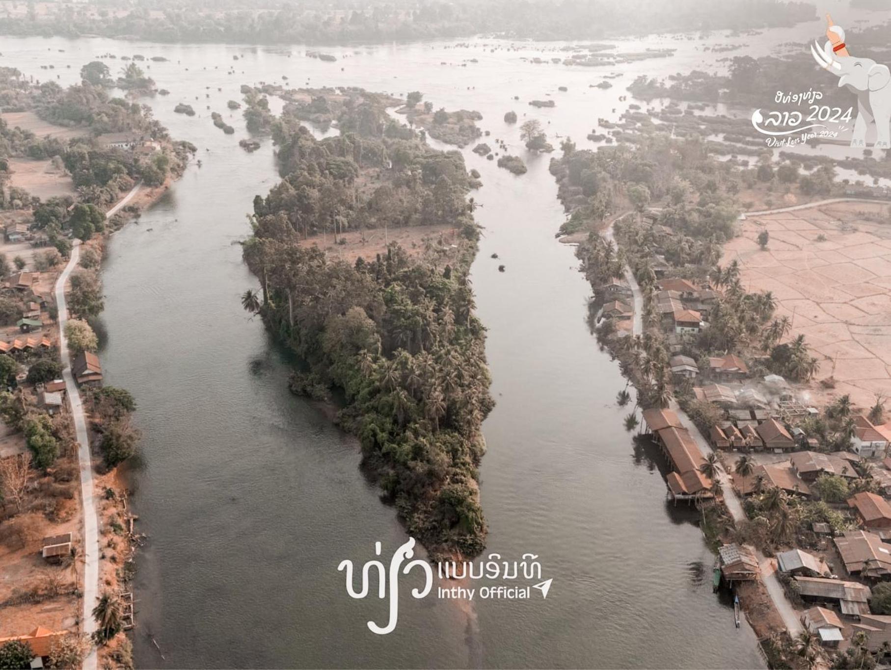 Souksanh River Bungalow Muang Khong Экстерьер фото